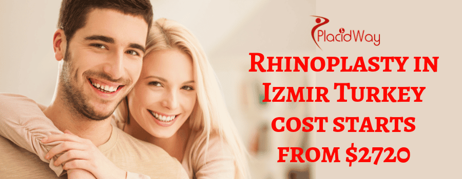 Rhinoplasty in Izmir Turkey Cost is $2720